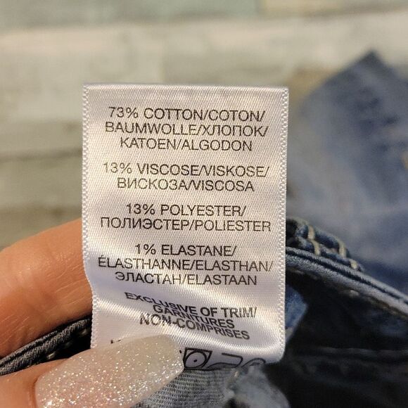 Silver Brand Tuesday Mid Capri Fluid Denim sz 29 - Picture 6 of 6